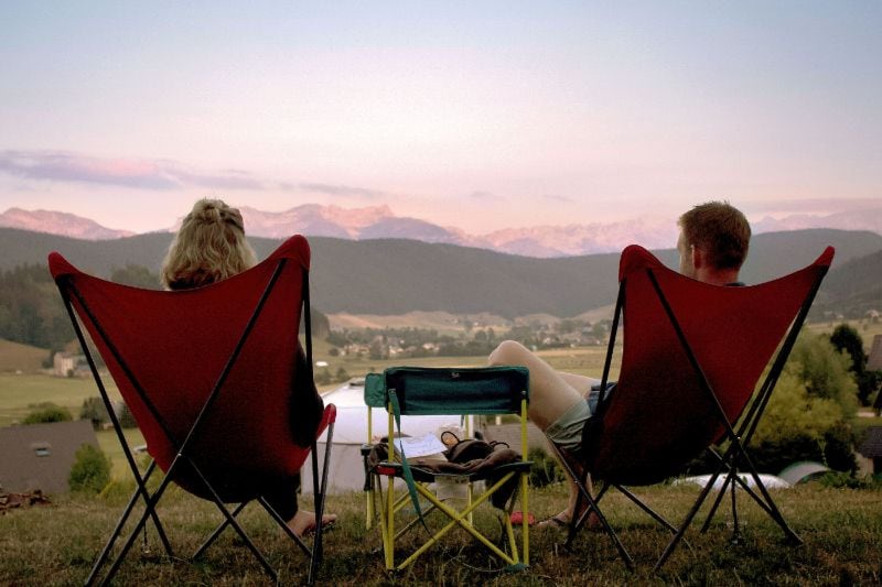 Small campsite France