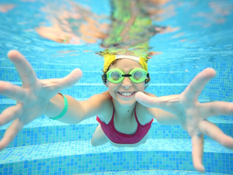 Many Italian campsites require swimmers to wear a swimming cap.